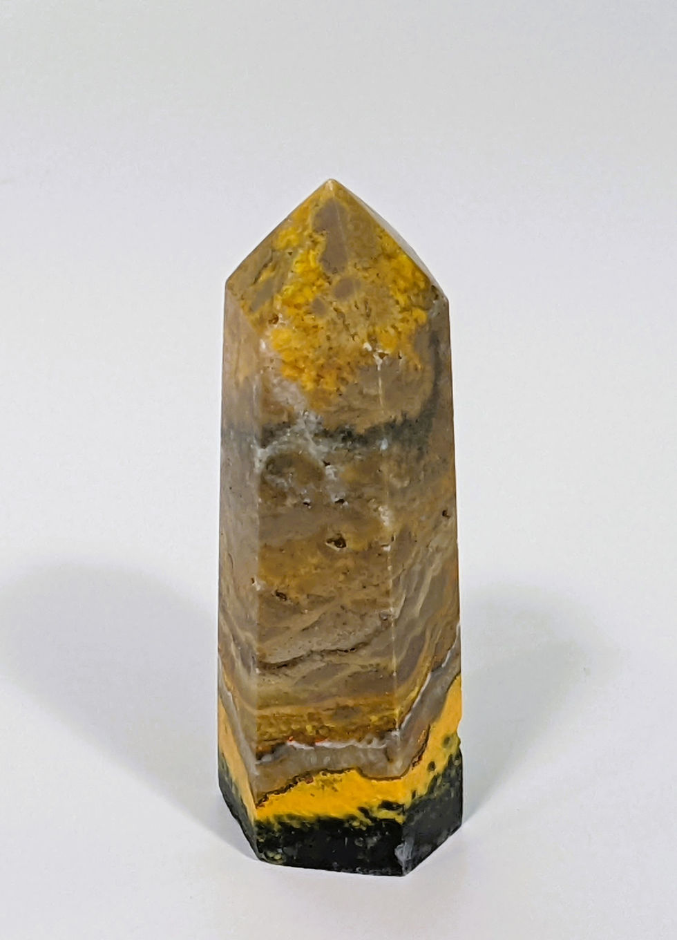 Thumbnail: striking and colorful bumblebee jasper towers
