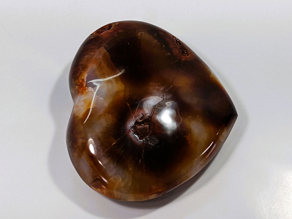 Thumbnail: Carnelian Heart with vibrant orange-red hues, known for its energizing and motivating properties. At jujujems.