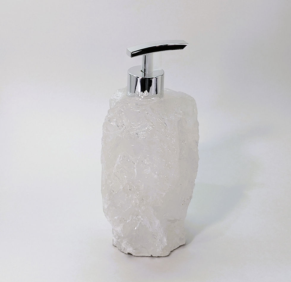 Thumbnail: White Quartz Soap Dispenser