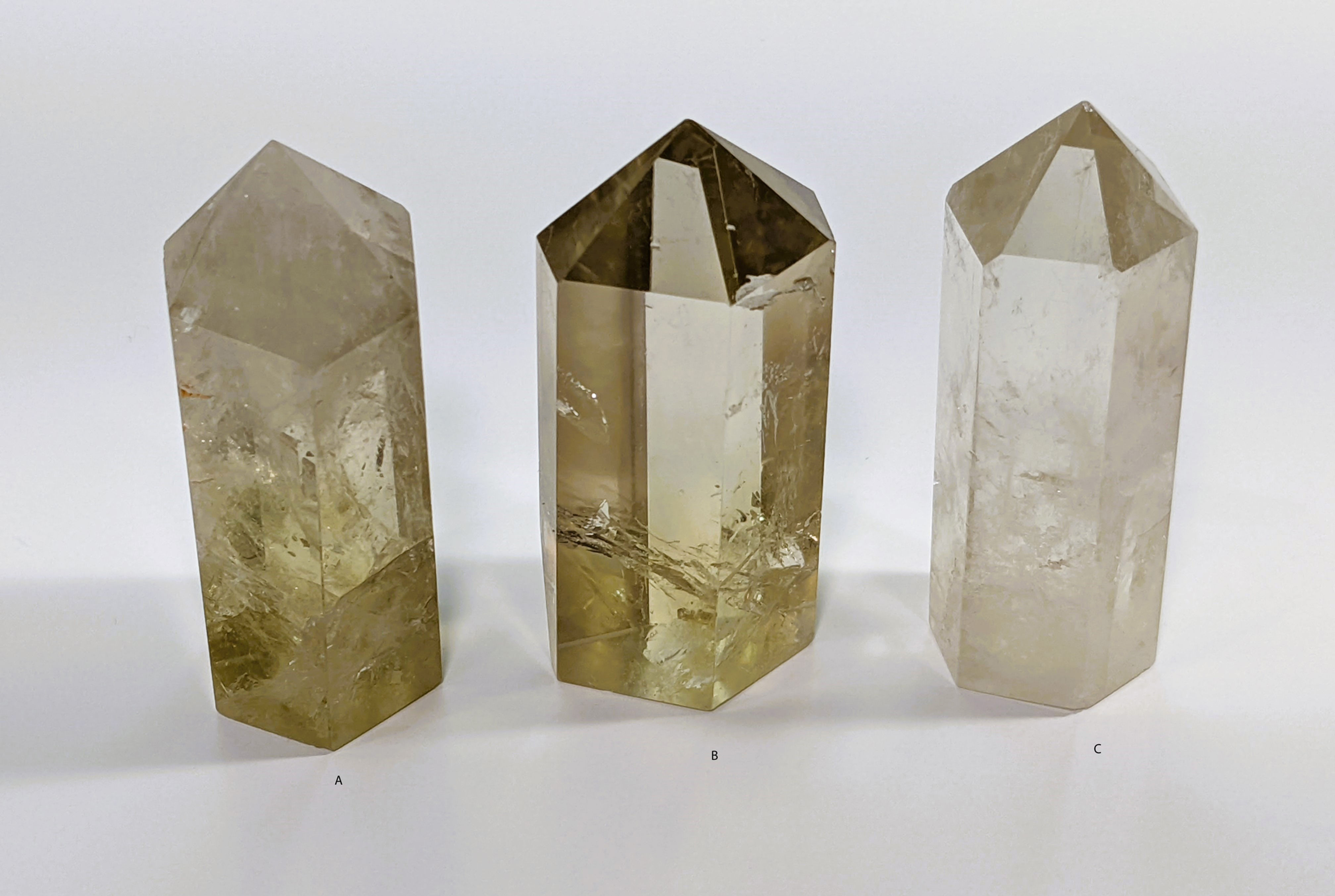 Smoky Citrine with a blend of smoky brown and golden hues, known for grounding and abundance-attracting properties. jujujems