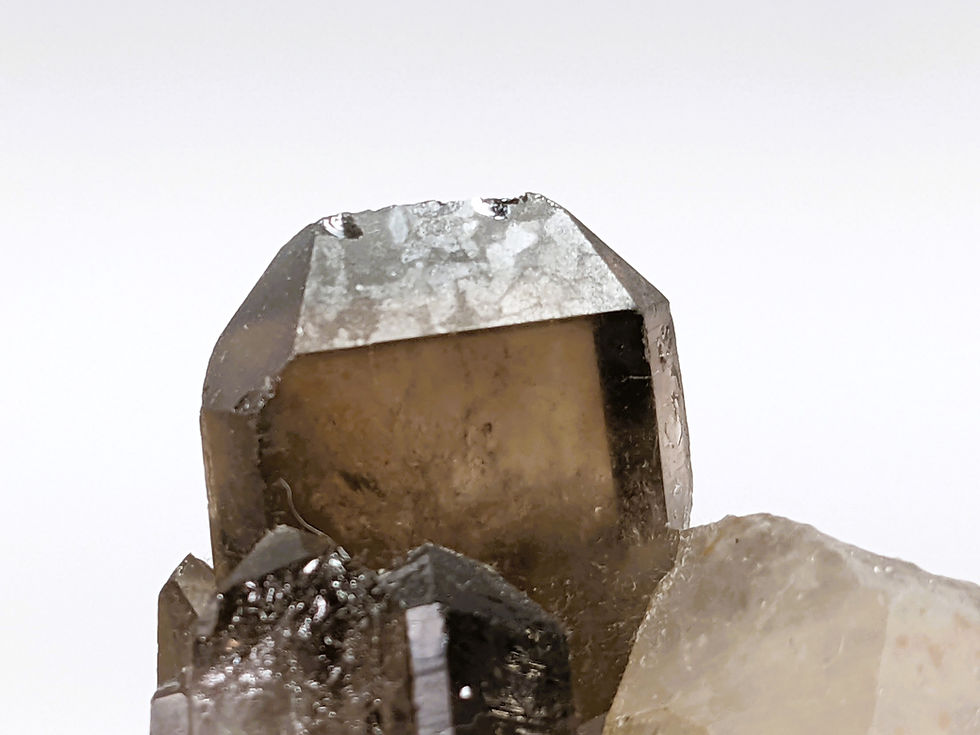 Thumbnail: chunky and lovely smoky quartz cluster