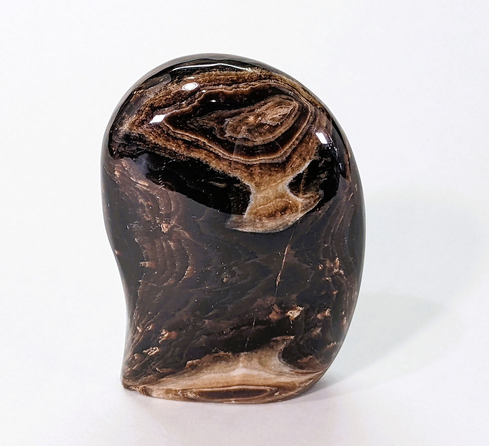 Thumbnail: Chocolate Calcite with bulls earthy browns