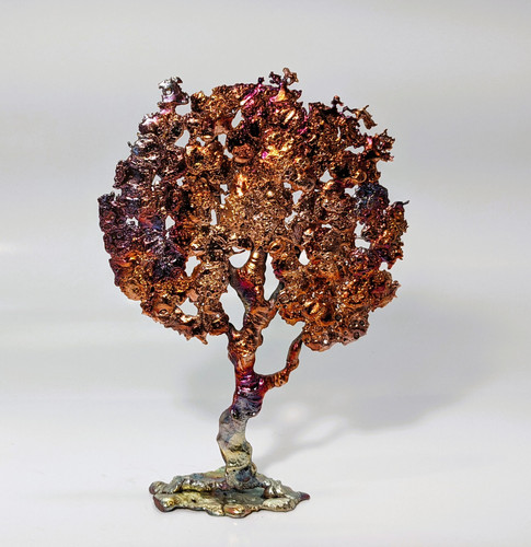 Hand-Crafted Copper Tree | jujujems