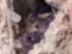 soft purple amethyst geode