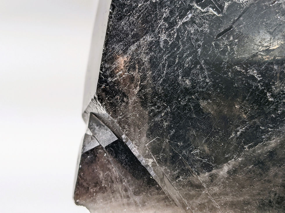Thumbnail: Natural Smoky Quartz specimen, deep and dark and chunky!