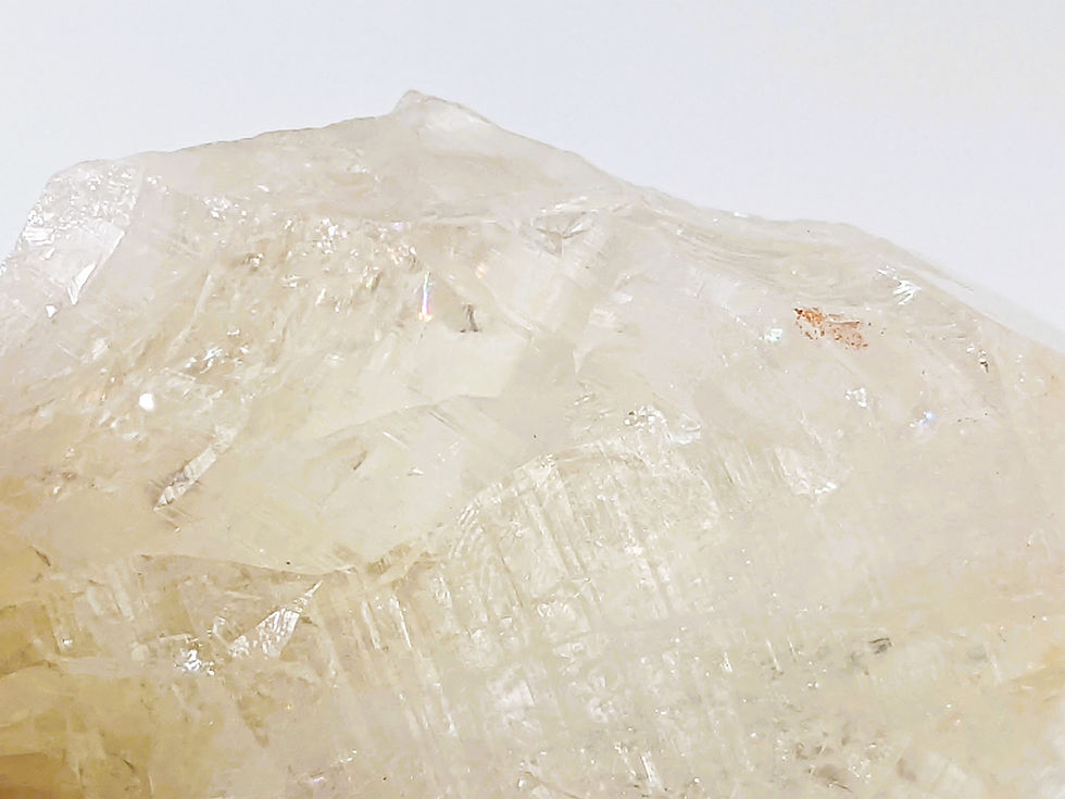 Thumbnail: Garnet Wand, Peach Selenite Bowl, Malachite Pyramid, Brazilian Citrine, Clear Quartz Bracelet