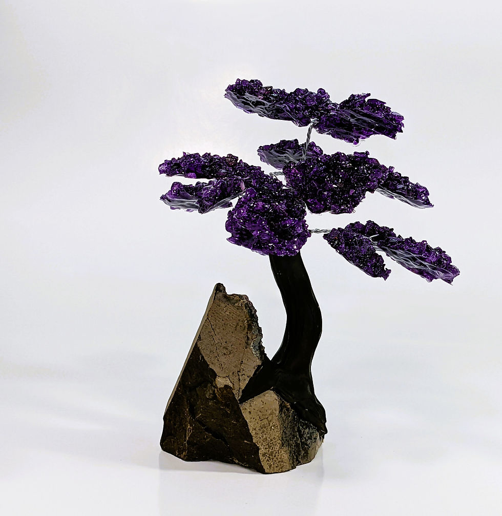 Thumbnail: Amethyst Geode Gemstone Tree