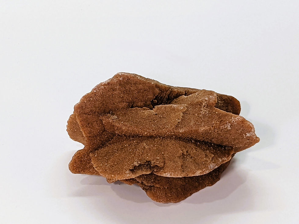 Thumbnail: Pale sandy Barite Sand Crystal with intricate patterns.