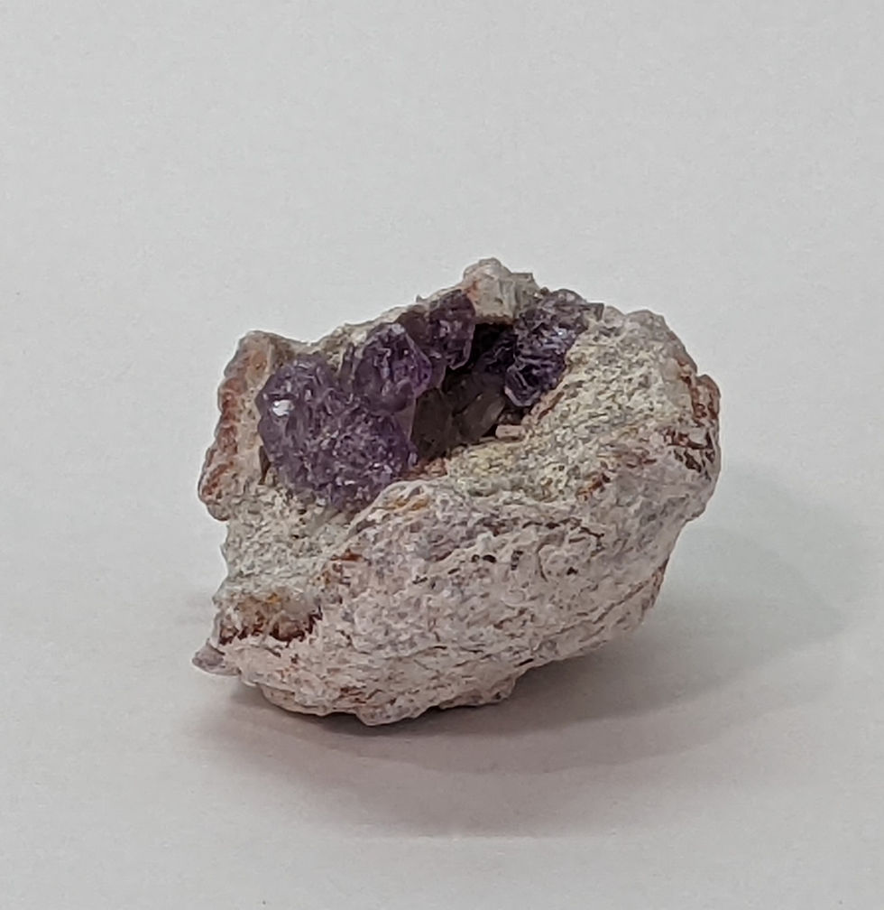 Thumbnail: pretty soft purple amethyst geode
