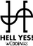 Hell Yes Weddings Members Badge