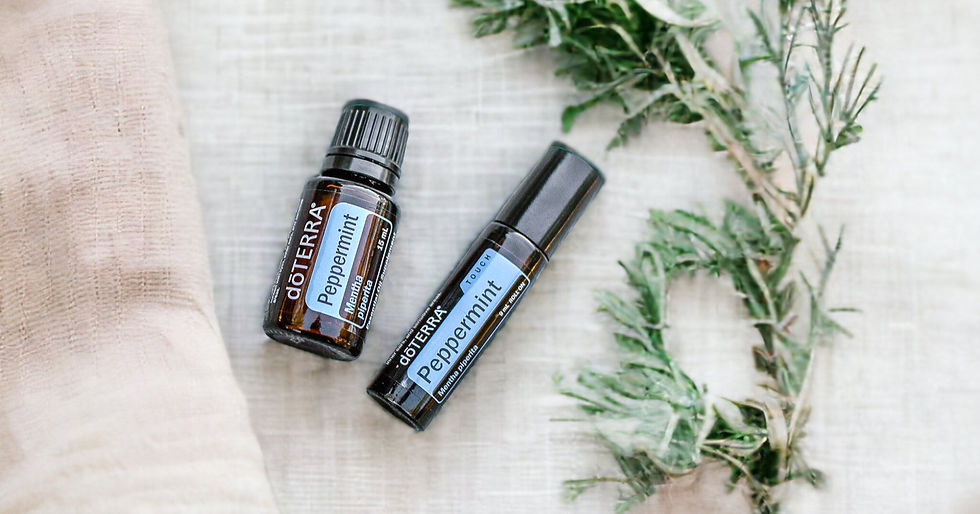 dōTERRA Peppermint Essential Oil and Touch Pre-Diluted "Touch" Roller Bottle