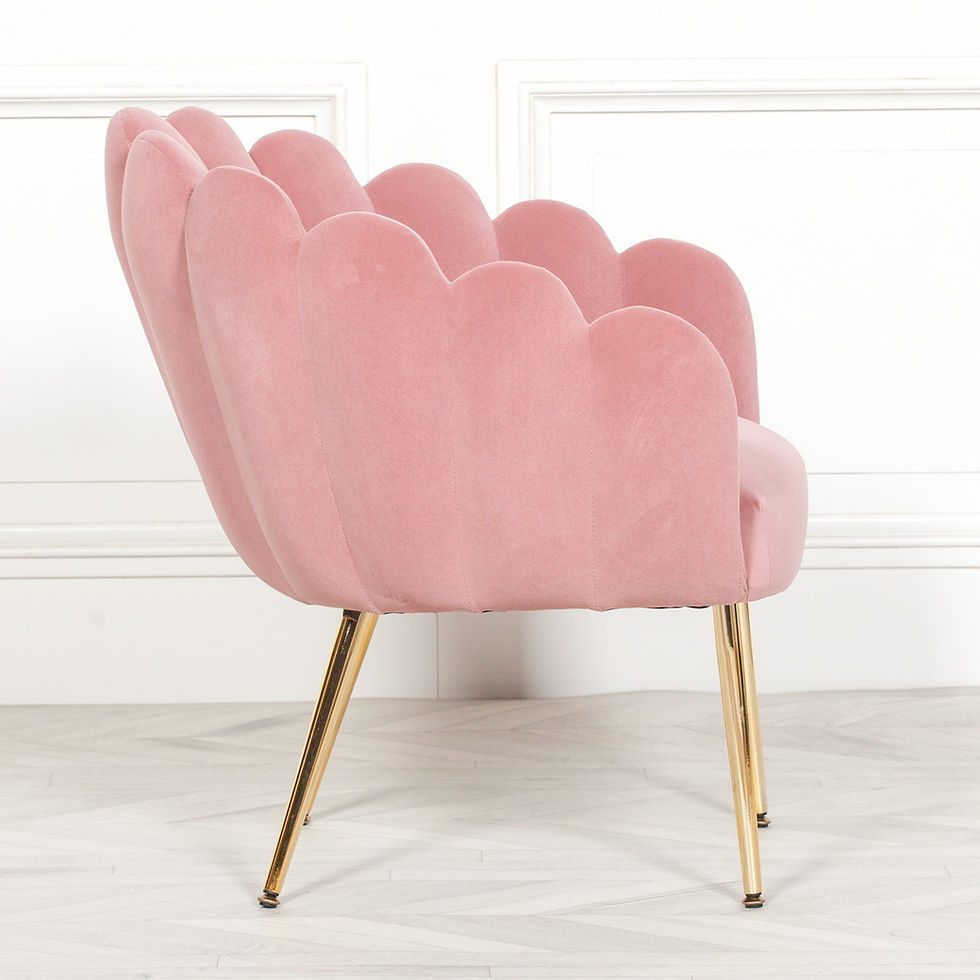 Thumbnail: Deco Pink Dining / Bedroom Chair