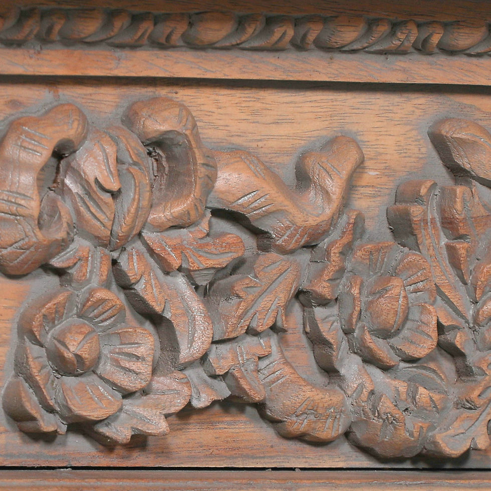 Thumbnail: Wooden Carved Fire Surround