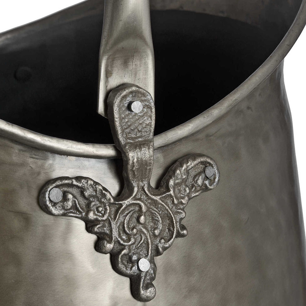 Thumbnail: Antique Pewter Coal Bucket