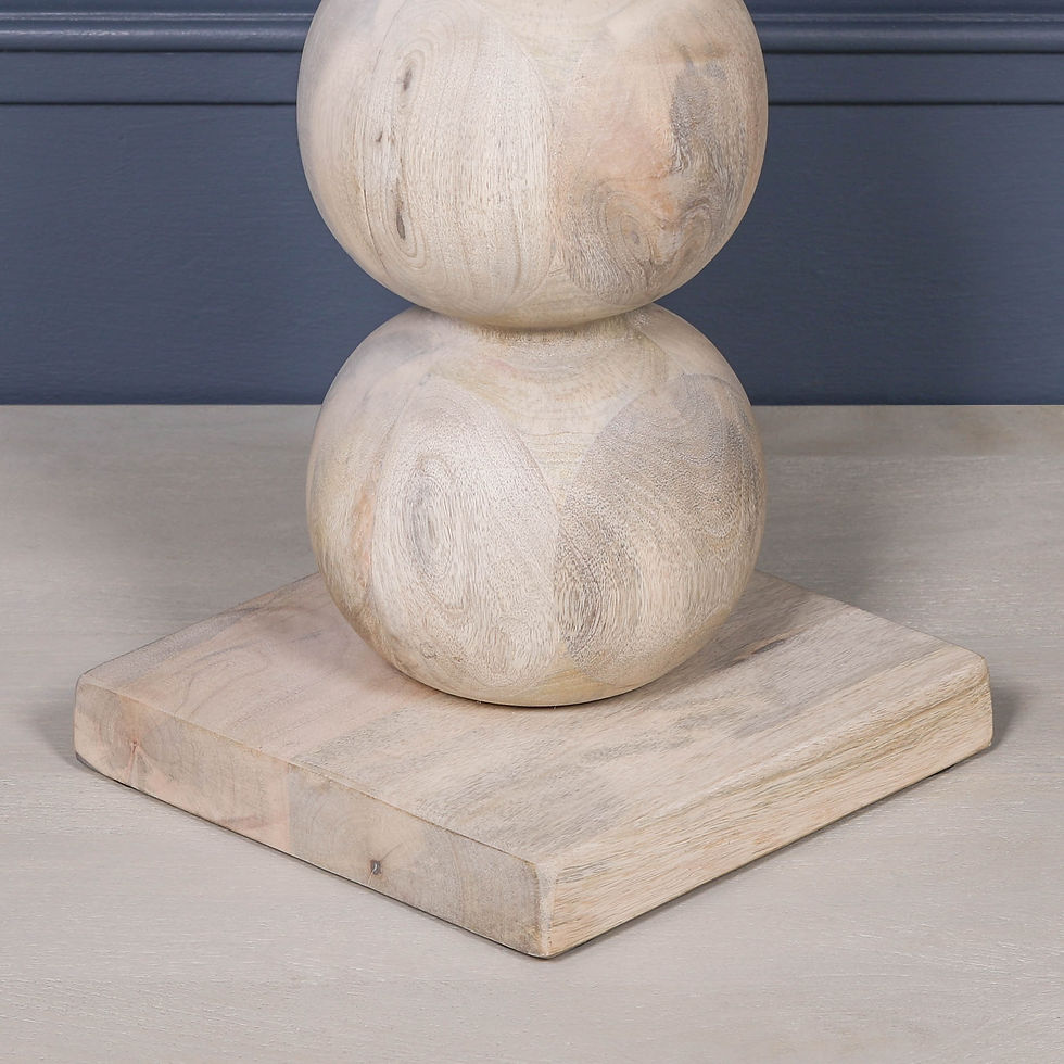 Thumbnail: Wooden occasional side table
