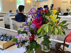 Flowers in the Sanctuary