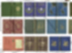 Miniatyrbilde: SET B   60 x 12th scale 18TH & 19TH century Medley of book kits to be posted