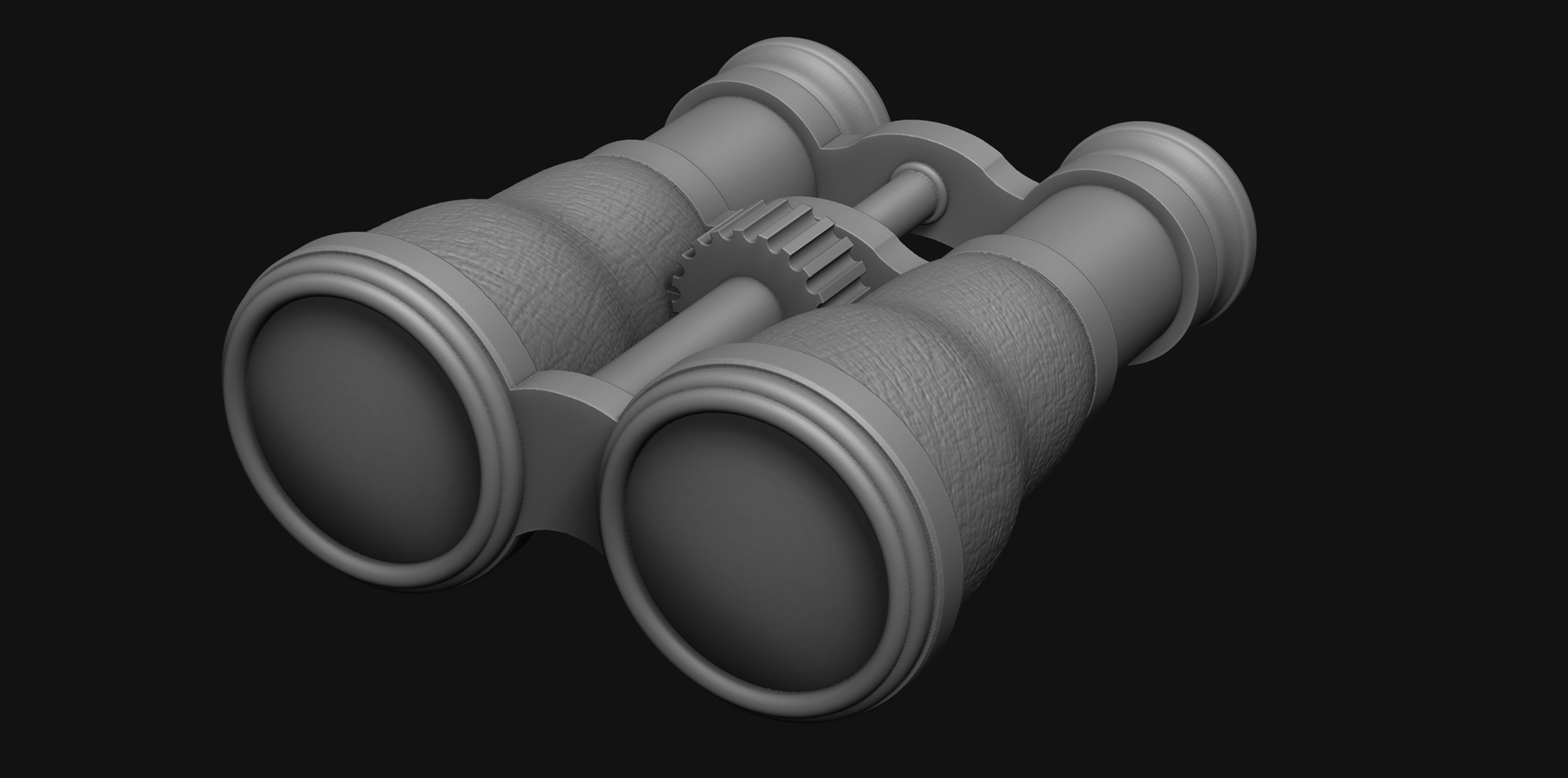 3D printable file Antique Binoculars