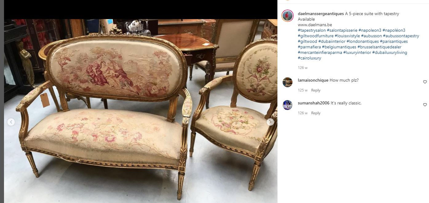 Louis XVI Sofa, Armchair and Side Chair KITS circa 1780