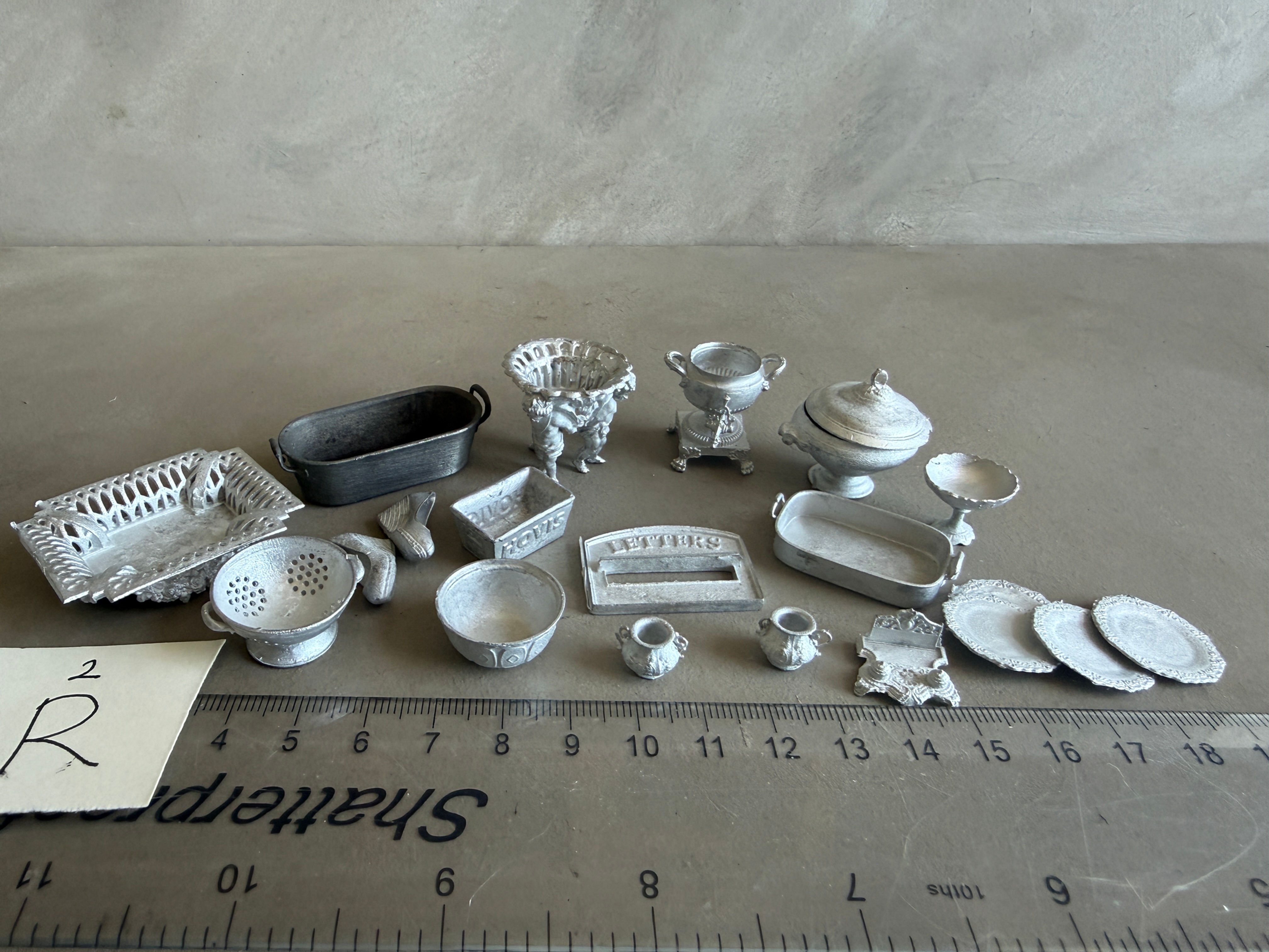 2R - Various Metal items Slight seconds