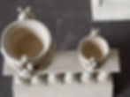 Thumbnail: Ornate Cherub Vase unpainted (2 sizes available)