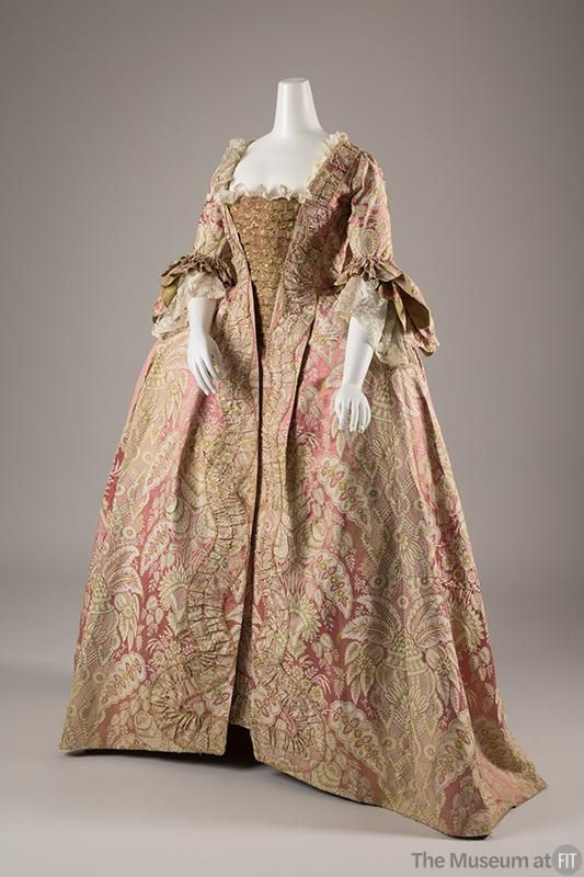 サムネイル： Pompadour Robe a la Francais /Pink Antoinette/ Small A4 size Download