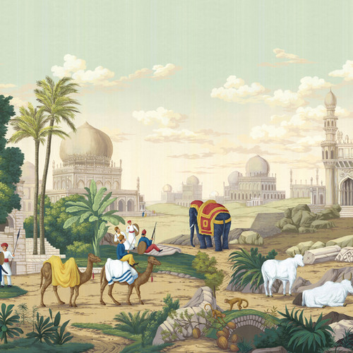 India Mural wallpaper choose from 6" & 8" | Alison Davies Minis