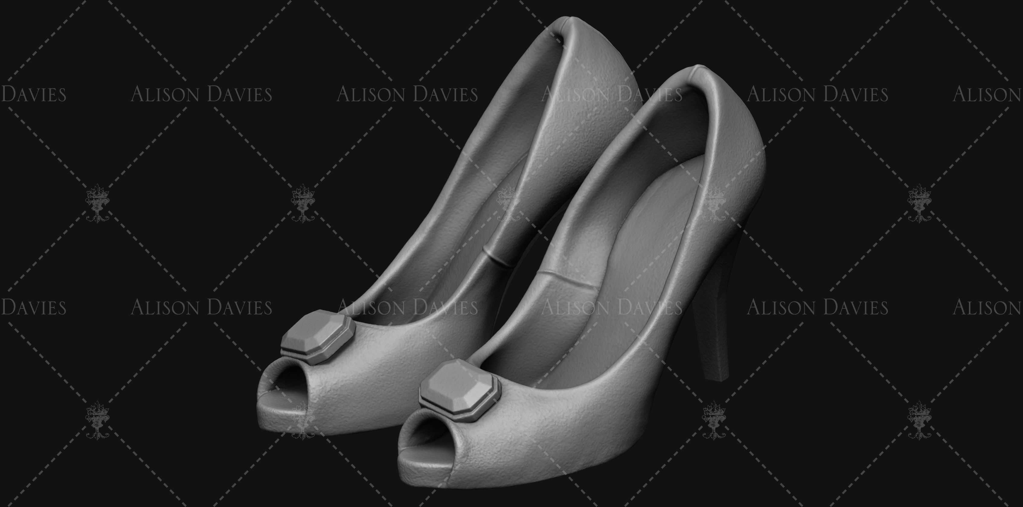 printable file pair of SHOES design 11