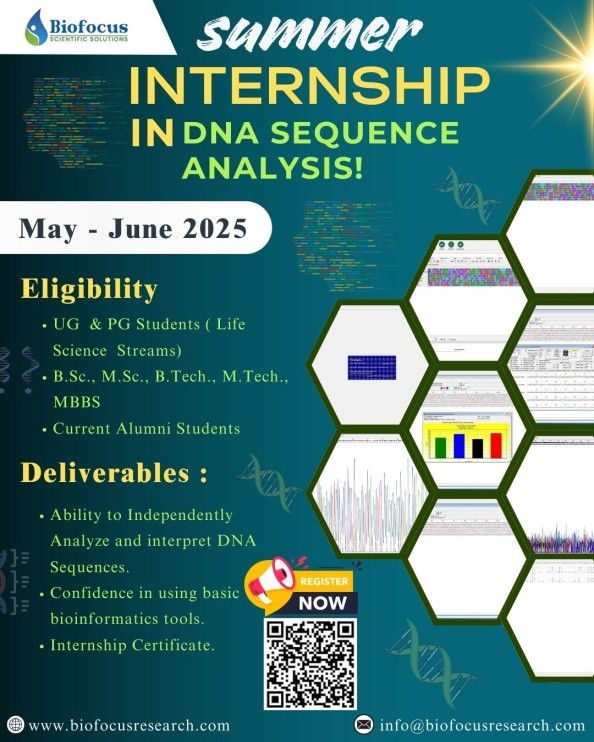 internship in dna sequence