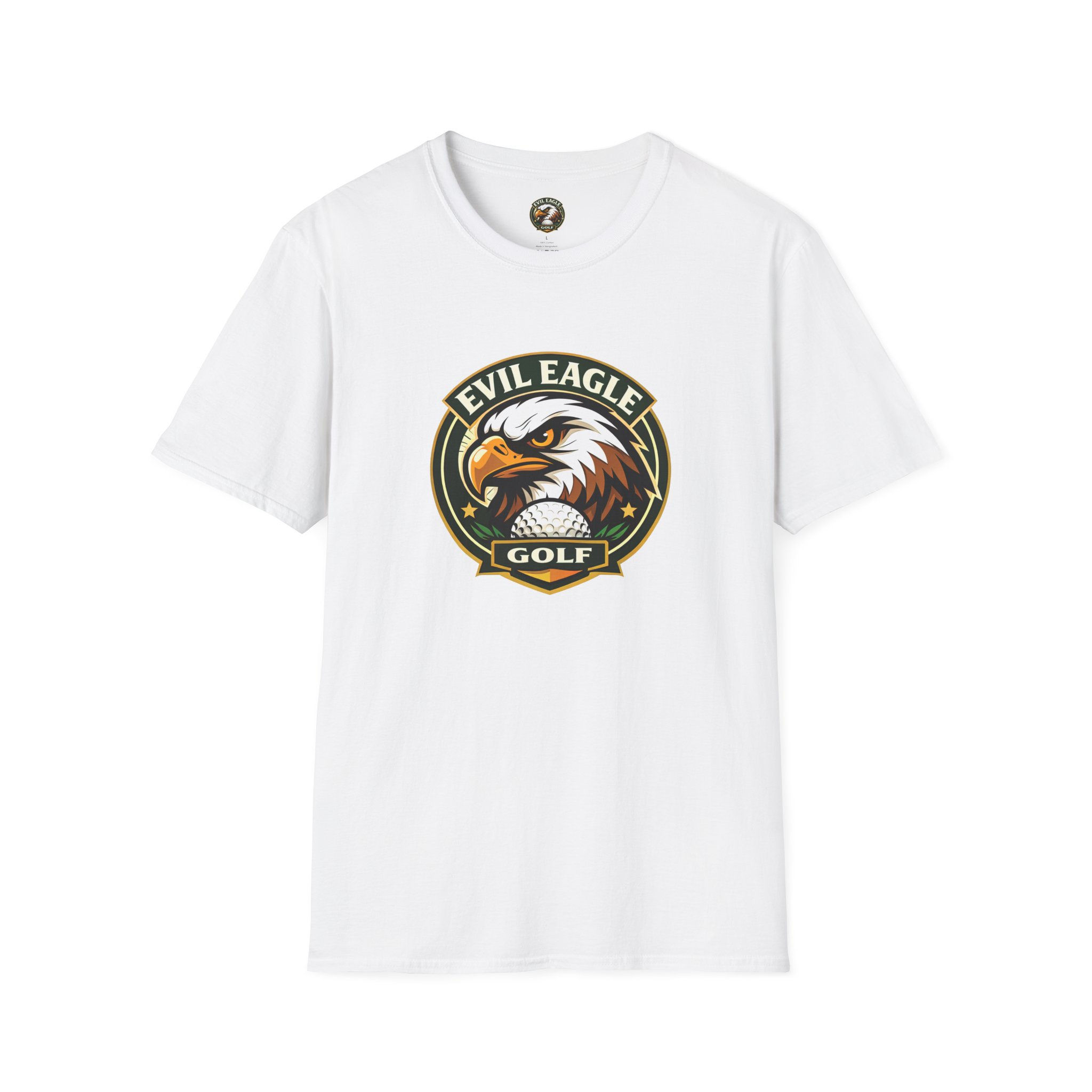 Evil Eagle Golf Patch Logo T-Shirt