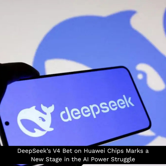 DeepSeek’s V4 Bet on Huawei Chips Marks a New Stage in the AI Power Struggle