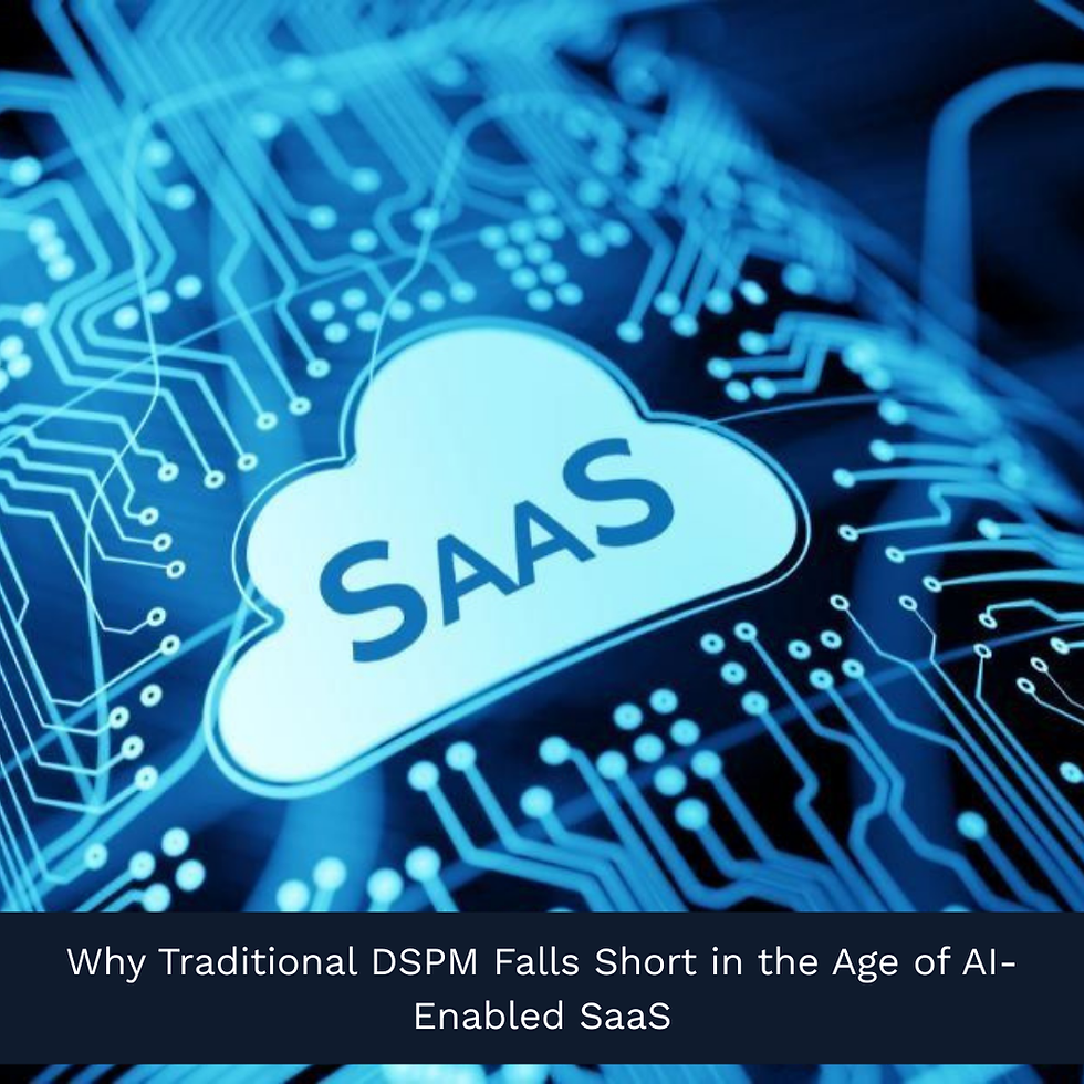 Why Traditional DSPM Falls Short in the Age of AI-Enabled SaaS