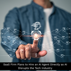 SaaS Firm Plans to Hire an AI Agent Directly as AI Disrupts the Tech Industry