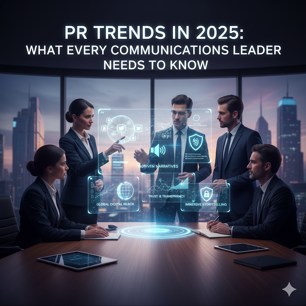 PR Trends in 2025: What Every Communications Leader Needs to Know