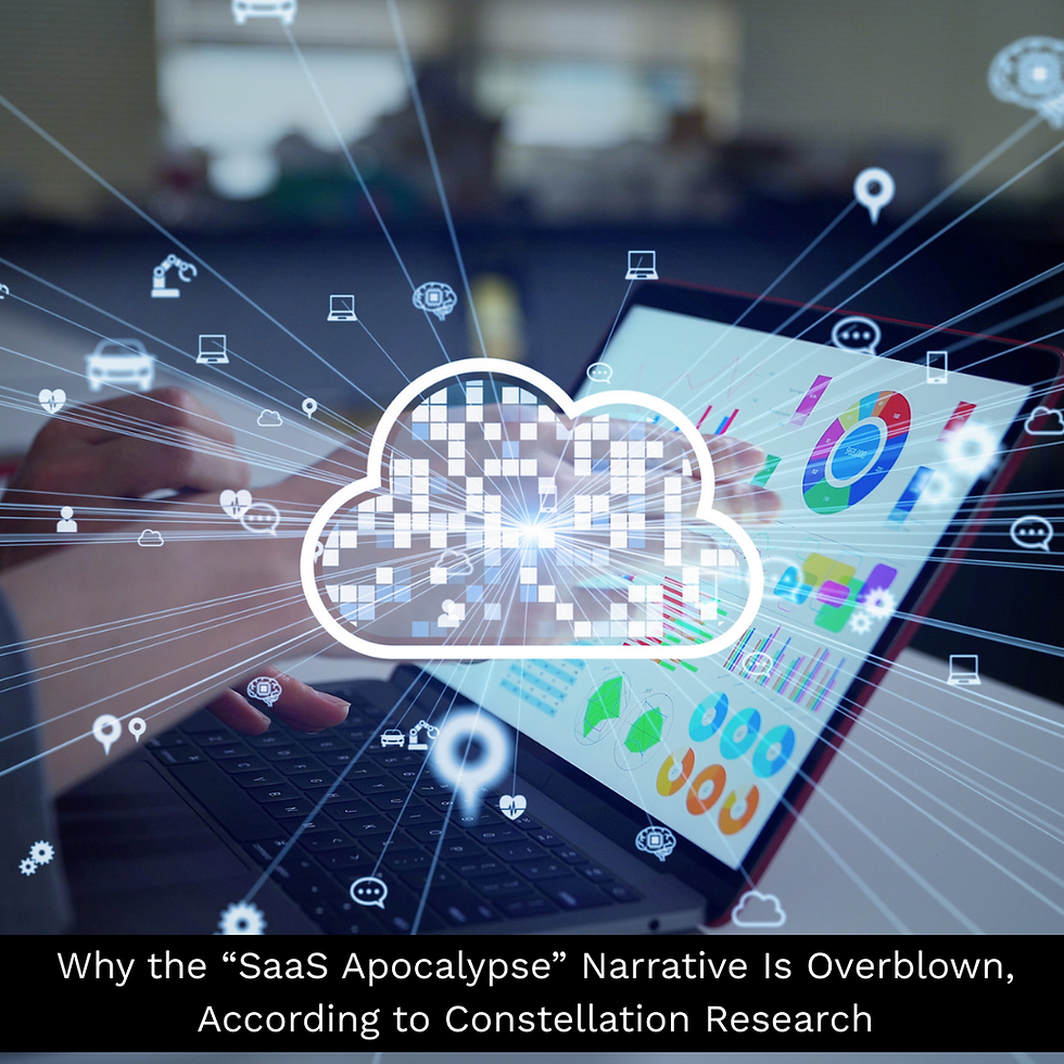Why the “SaaS Apocalypse” Narrative Is Overblown, According to Constellation Research