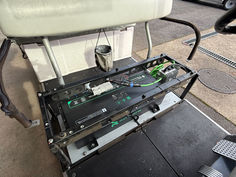 HITACHI ゴルフカート用リン酸鉄リチウムバッテリー　入荷中