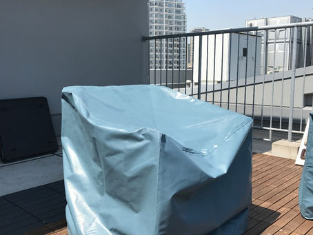 屋外用家具の保護カバーもお作りいたします。