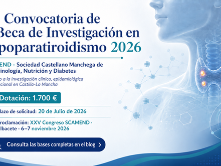I Beca de investigación en Hipoparatiroidismo 2026