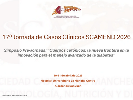 17ª Jornada Casos Clínicos SCAMEND 2026 y simposio pre jornada