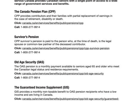 Service Canada Resource