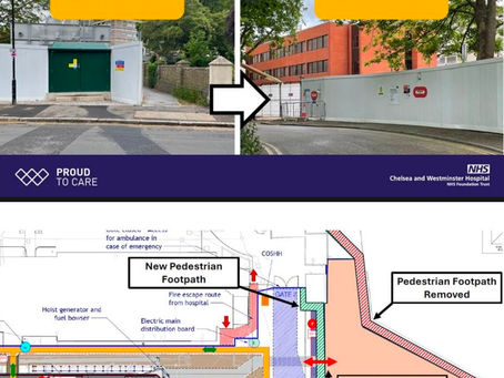 Change in access through hospital