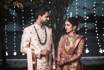 "Captivating wedding photos of Akhil and Sushmita, skillfully captured by Pixart Studios, the finest wedding photographers in Nellore. The couple embraces in a moment of pure love, framed by the enchanting ambiance of their special day. #PixartStudios #NelloreWeddings #AkhilSushmitaWedding #BestPhotographers"