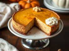 A Show-Stopping Dessert: Pumpkin Cheesecake