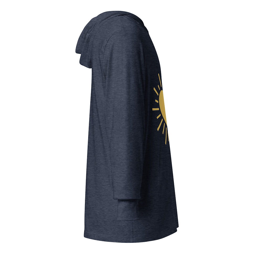 Thumbnail: Let Your Love Shine Hooded long-sleeve tee