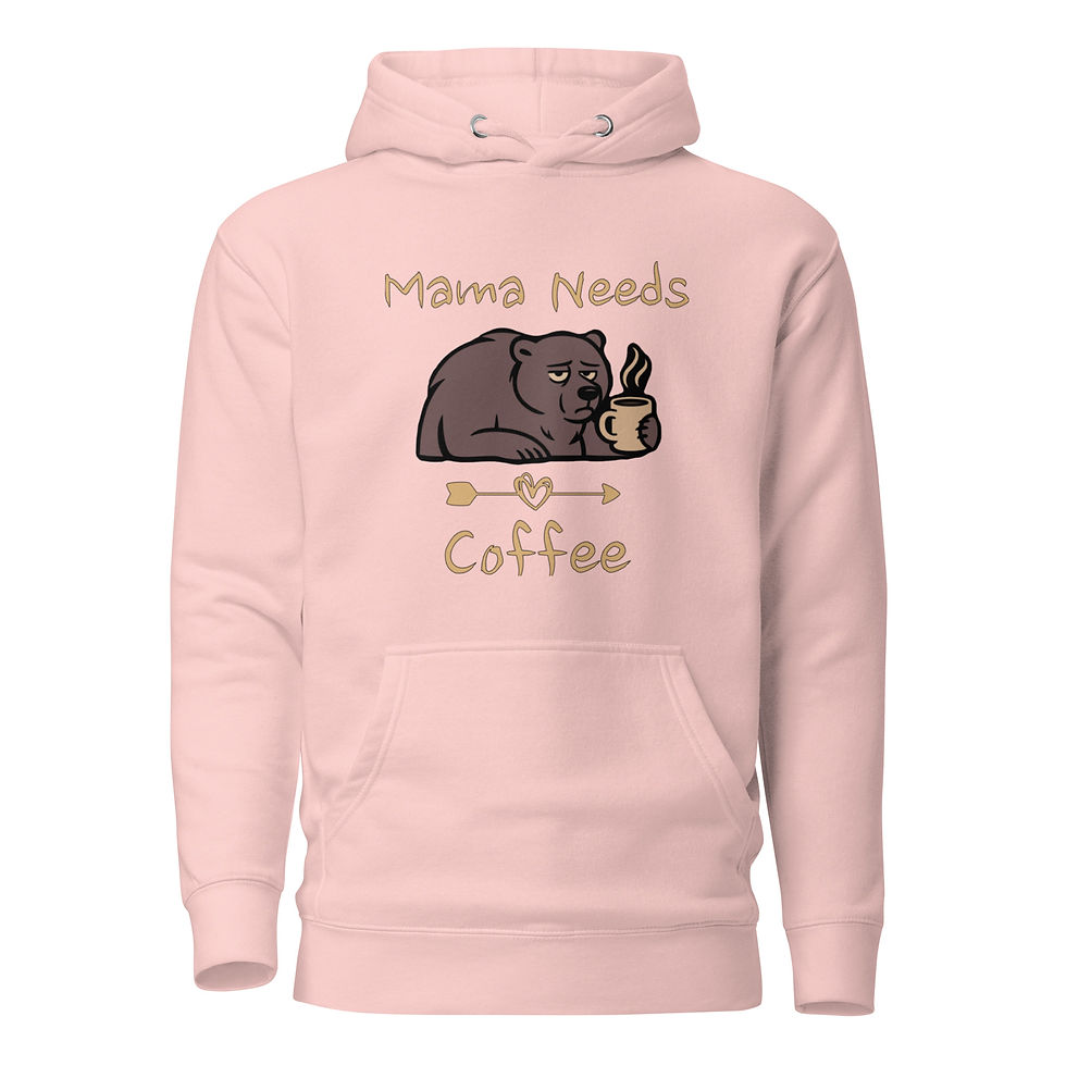 Thumbnail: Mama Needs Coffee Unisex Hoodie