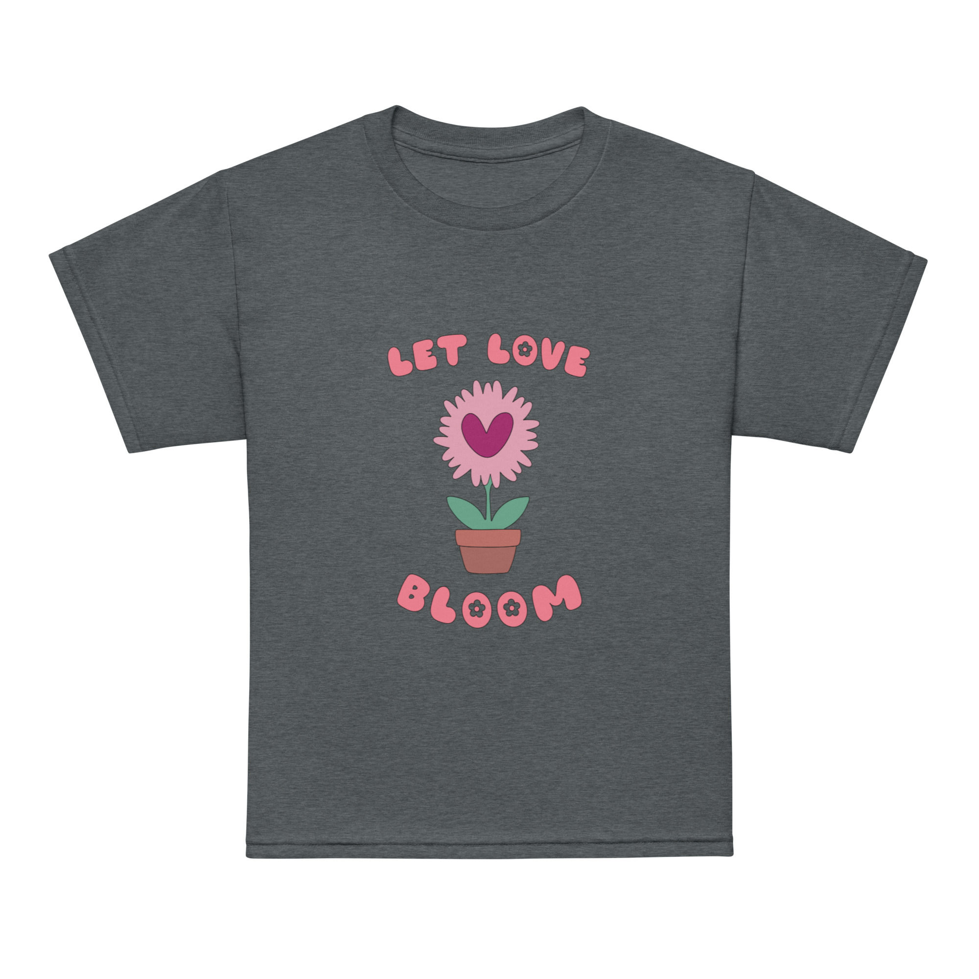 Let Love Bloom Youth T Shirt