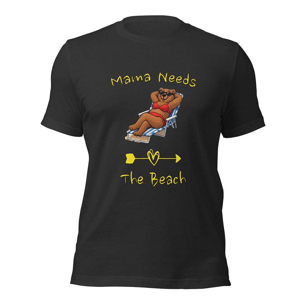 Thumbnail: Mama Needs The Beach Unisex T Shirt