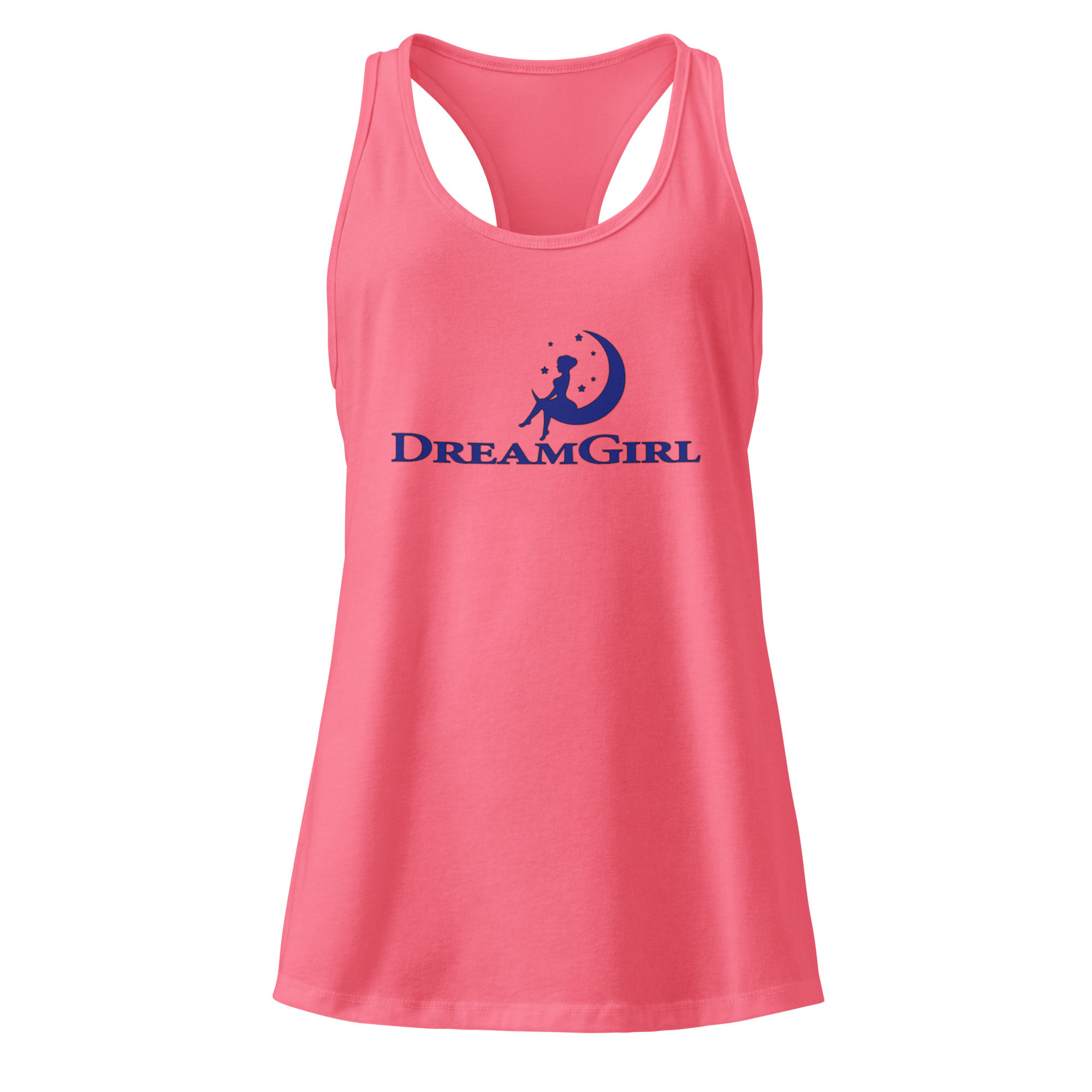 Dreamgirl fitted racerback tank top