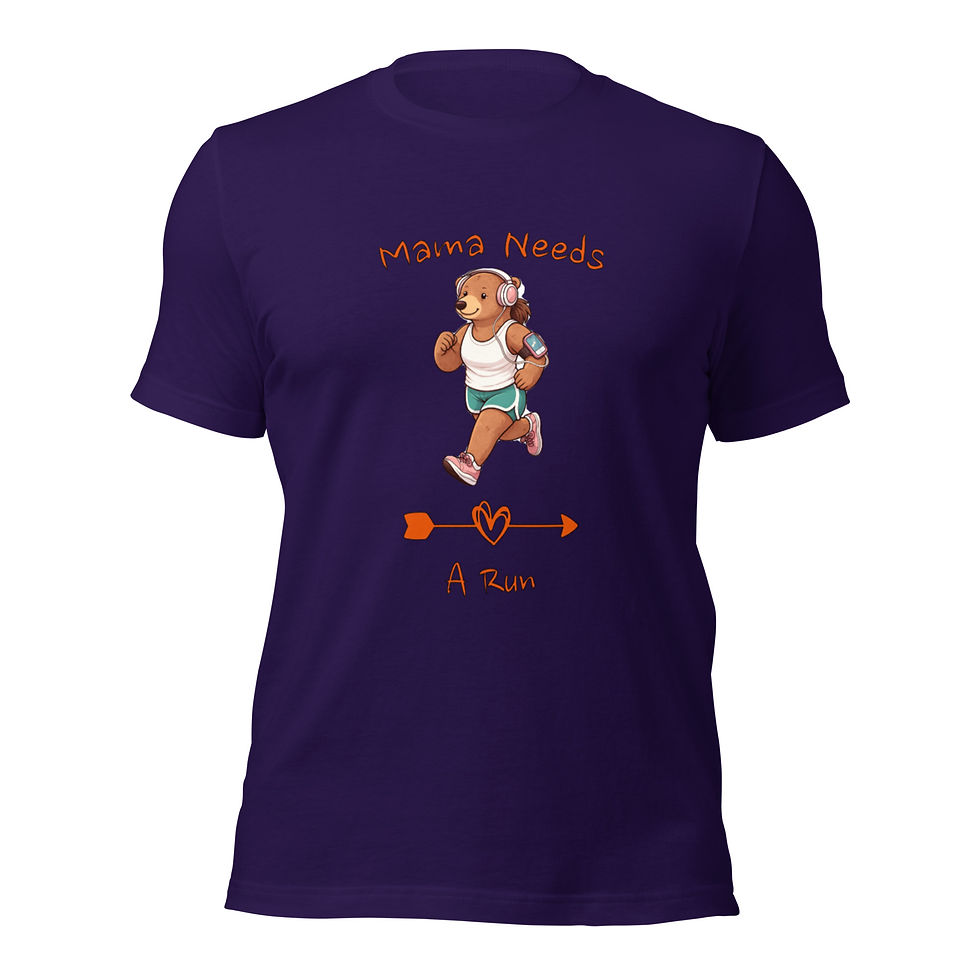 Thumbnail: Mama Needs A Run Unisex T Shirt