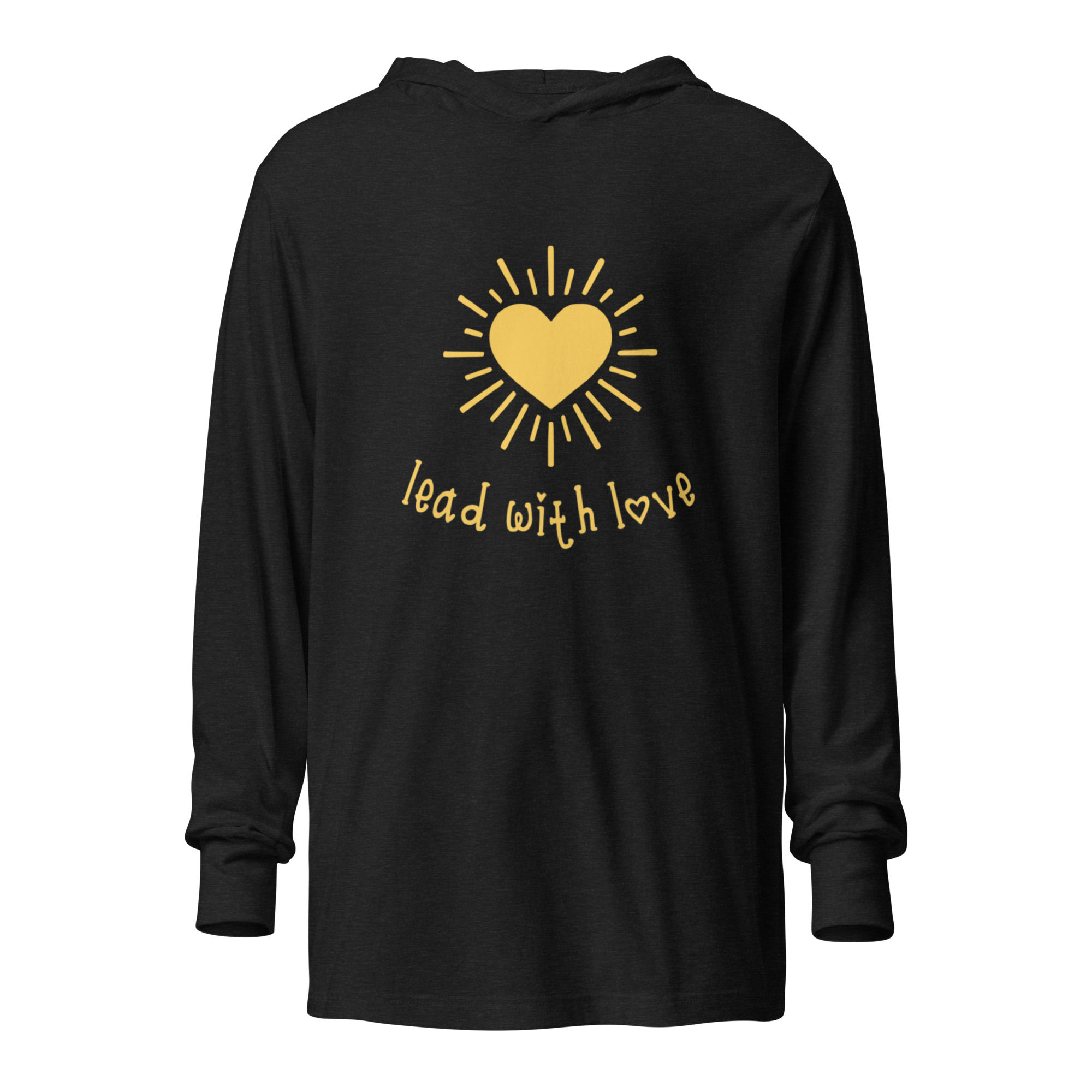 Lead With Love Hooded Long-Sleeve Tee
